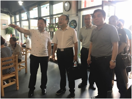 省国资委杨平副主任率队考察千亿体育（中国）有限千亿体育（中国）有限公司侨亚文明窗口申报工作