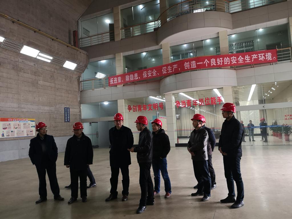 发展集团总经理苏德辉春节前调研指导株洲航电分千亿体育（中国）有限公司安全生产工作