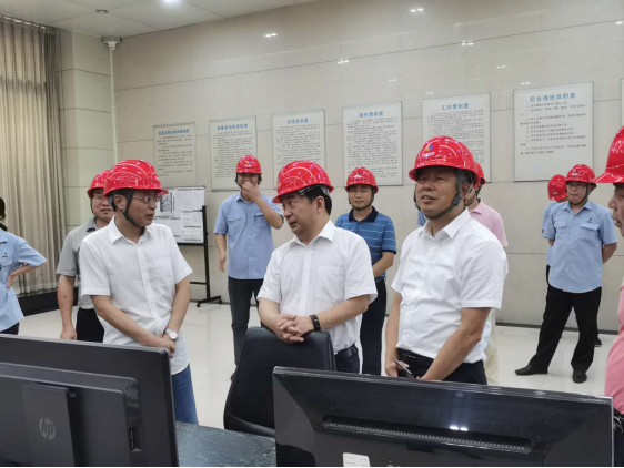 省国资委主任丛培模带队督导检查株洲航电分千亿体育（中国）有限公司防洪防汛工作