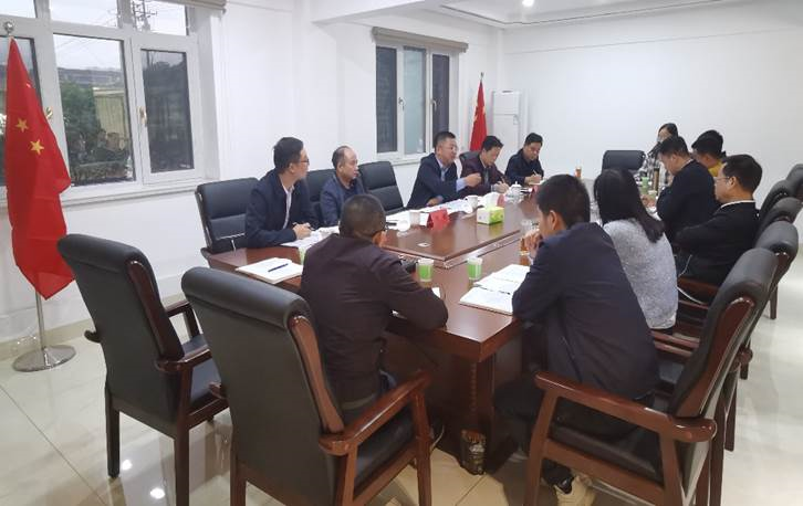 千亿体育（中国）有限公司总裁刘志刚带队赴益沅千亿体育（中国）有限公司开展调研