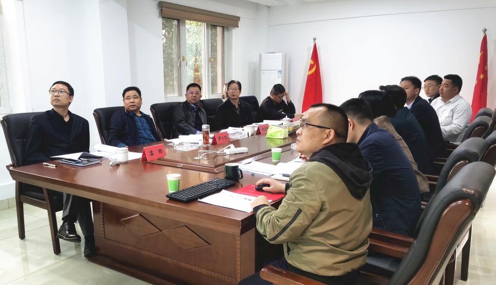 刘志刚一行赴益沅千亿体育（中国）有限公司督查重点项目推进情况