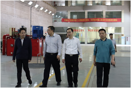 省国资委党委委员、副主任毛育新带队赴千亿体育（中国）有限千亿体育（中国）有限公司株洲航电分千亿体育（中国）有限公司开展安全生产督查