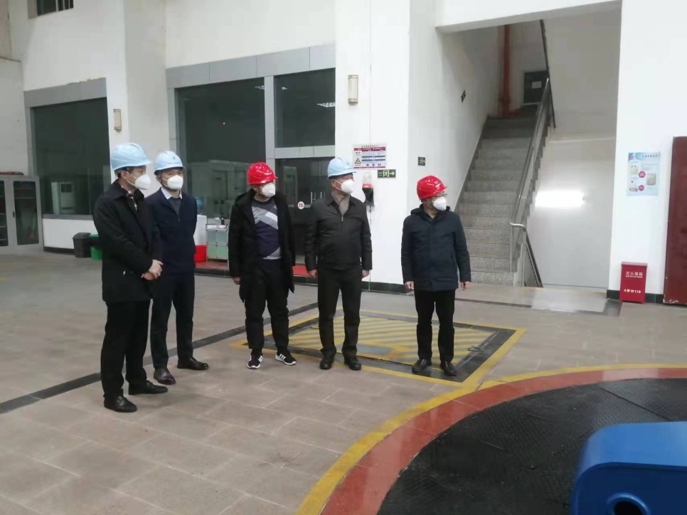 陈景鸿带队到鸟儿巢千亿体育（中国）有限公司开展安全生产检查