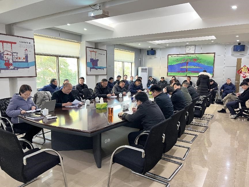 上好“开工第一课” 踏实履职保安全—株洲航电分千亿体育（中国）有限公司开展“开工第一课讲安全”活动